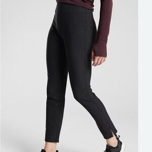Athleta Wander Slim Black Ankle Pants - 0P
